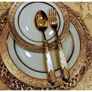 Juego de cubiertos de latón de calidad superior económico con un elegante diseño artesanal perfecto para cualquier actualización de mesa de comedor - Product Image 5