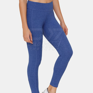 Mallas de yoga con cintura elástica y estampado personalizado, mallas de yoga con cintura elástica para mujer, mallas de yoga con cintura elástica para gimnasio - Product Image 3