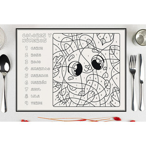 Tovaglia in Carta Professionale con Stampa Ardilla 28x40,5cm 80gsm - 500 Pezzi - B2B - Product Image 1