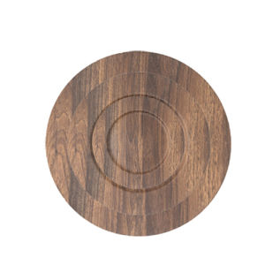 Assiettes de présentation en bois massif de forme personnalisée de haute qualité pour bols exportateur à vendre assiettes en bois de qualité supérieure - Product Image 5