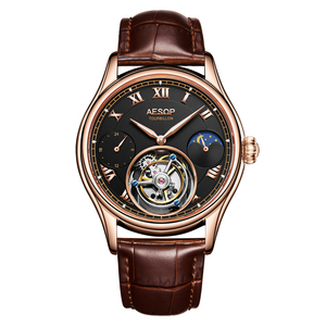 Montre mécanique tourbillon 7020 au design classique, montre de luxe pour homme, fabricant certifié - Product Image 3