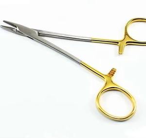 Pinza de Sutura de Acero Inoxidable para Uso Médico Veterinario, Porta Agujas Quirúrgicas, Herramienta Reutilizable - Product Image 2