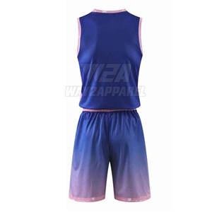 Uniforme de basket-ball de nouveau Style uniforme de basket-ball de conception classique uniforme de basket-ball à séchage rapide pour la vente en ligne - Product Image 3