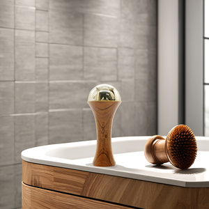 Good Quality Medium Kansa Wand for Face and Body, Perfect for Ayurvedic Wellness and Skin Care Routines Original Indian Factory - Product Image 6