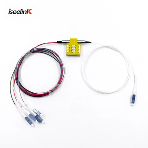 Interruptor Óptico de Relé Mecánico 1x2 1x4 2x2 1260nm ~ 1620nm, Puerto LC/SC/FC para Equipos de Red FTTH - Product Image 5
