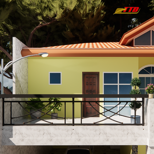 Rampes de balcon en fer fabriquées au Vietnam avec 100% d'ingrédients du Vietnam pour un design authentique et un fort attrait - Product Image 6