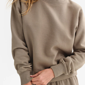 Sudadera de Invierno para Mujer, Cuello Redondo, Personalizada, Tejida, Poliéster/Algodón, Logotipo Frontal, Estilo Urbano - Product Image 5