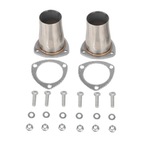 Collecteur d'échappement pour Chevrolet BBC Camaro Chevelle 1965-1972 396 402 427 454 1 3/4'' Collecteur d'échappement court STOCK USA T-304