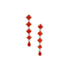 Boucles d'oreilles pendantes vintage plaquées or avec accents de perles et de diamants, bijoux en or 18 carats pour mariage, fête ou cadeau - Product Image 3