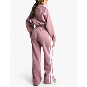 Survêtements d'hiver en molleton de coton pour femmes de la meilleure qualité, ensembles chauds de 2 pièces avec logo personnalisé disponible - Product Image 6