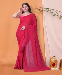 NOUVELLE COLLECTION ÉLÉGANTE DE SAREE EN RAYON DE BOLLYWOOD, PRIX LE PLUS BAS DU MARCHÉ, SUART GUJARAT, VÊTEMENT ETHNIQUE DE LUXE POUR FÊTE DE MARIAGE - Product Image 3