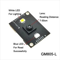Módulo Escáner de Códigos de Barras GM805-L 1D 2D QR PDF417 USB TTL-232 7-50cm para Arduino Windows Android