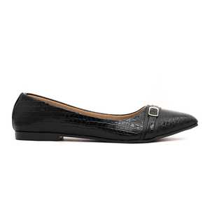<b>Black</b> Formal <b>Pumps</b> For Women - Product Image 3