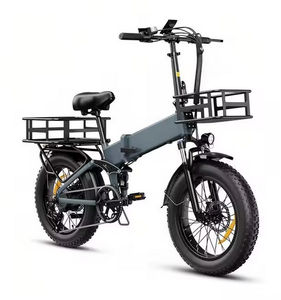 Bicicleta Eléctrica Plegable Hunter, Motor de 1400W de Potencia Máxima, 70+ Millas de Autonomía, 30MPH, Batería Extraíble de 624WH, Neumáticos Gruesos de 20''*4, Bicicleta Completa - Product Image 1