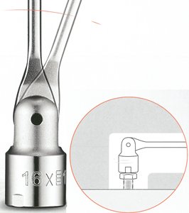 Llave de Tubo Doble Flexible 4 en 1 - Métrica, para Bricolaje, OEM - Product Image 6