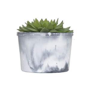 Fabricant fiable, jardinière en marbre raffiné, ajoute une touche d'élégance subtile aux intérieurs modernes. - Product Image 1