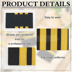 Hombreras Decorativas para Uniformes de Recepción, Eventos y Trabajo, Hombreras con Diseño Elegante - Product Image 3