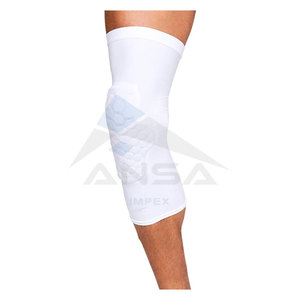 Manchon de compression pour jambe avec technologie Hex Pad pour le basketball, le football, le volleyball et les sports multiples - Product Image 1