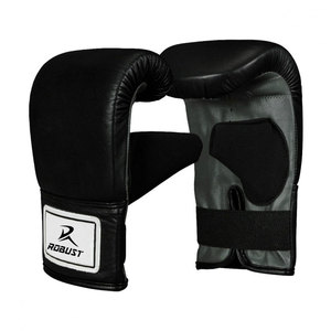 Sac de boxe en cuir durable avec fermeture auto-agrippante antidérapante pour l'entraînement quotidien et une utilisation longue durée - Product Image 1