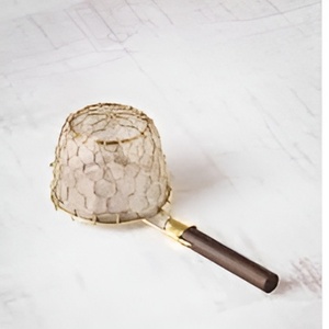 Passoire à thé en laiton moderne à bas prix en or finie avec une passoire à thé de qualité supérieure pour une utilisation en cuisine en vrac - Product Image 4