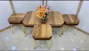 Modern Convertible Simple Style Metal Coffee <b>Table</b> <b>Stainless</b> <b>Steel</b> Home Furniture Living Room Bedroom Home Office Workshop Home - Product Image 3