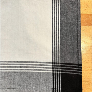 Grande vente pour blanc 100% serviettes de Table en lin français avec broderie hôtel/fête/mariage Restaurant serviettes en lin - Product Image 3