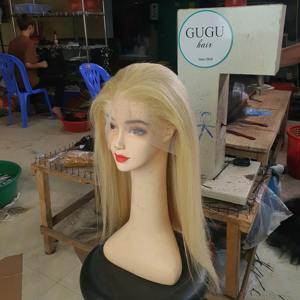 วิกผมมนุษย์360ลูกไม้เต็มเวียดนามกระดูกตรงซูเปอร์คู่วาดผมดิบบริสุทธิ์หนังกำพร้าชิดผม - Product Image 1