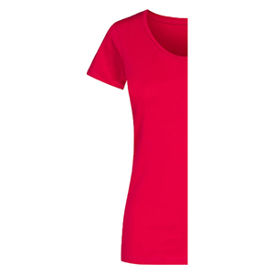 Camiseta Térmica de Invierno Personalizada para Mujer, Cuello Redondo, Manga Corta, Estilo Urbano, Color Sólido, Transpirable, Tejido de Felpa Ecológico, Orgánico - Product Image 4