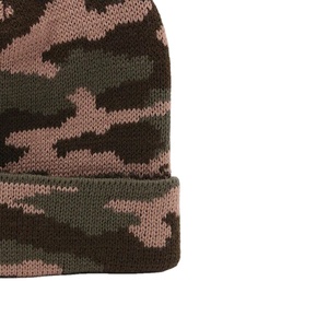 Bonnet léger en laine mérinos, fabricant de bonnets personnalisés avec logo, bonnet d'hiver chaud, design camouflage, bonnet uni pliable BY HI 2026 - Product Image 4