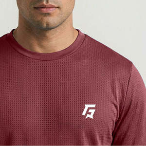 T-shirt de compétition RP 100% coton biologique uni 200 grammes tricoté compressé 100% polyester 100% coton/fibre de bambou/CVC - Product Image 5