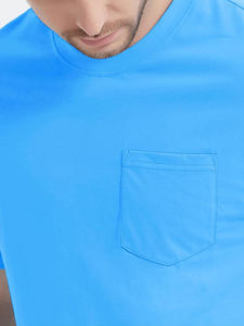 T-shirt 100% coton pour hommes coupe ample imprimé T-shirt à col rond pour hommes Coton doux uni et simple Idéal pour les conceptions personnalisées Confort - Product Image 5