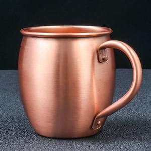 Daily Use Copper Insulated Ceramic Coffee <b>Mug</b> with Leak-Proof <b>Lid</b> <b>Travel</b>-Friendly Stainless Steel Tumbler for Commuting Home Use - Product Image 4
