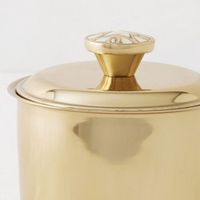 Seau à glace moderne en cuivre et accessoires élégants pour glaçons – Idéal pour la maison, la chambre, le salon, la salle à manger, le restaurant et le bar