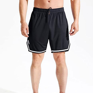 Shorts de sport pour hommes, en tricot, avec poches, shorts de sport en tricot, shorts de boxe, de grappling, de lutte pour adultes et jeunes - Product Image 2
