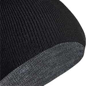 Gorro para hombre y mujer, gorro de punto con puños, gorros de invierno, gorro de Calavera, unisex con logotipo personalizado - Product Image 5