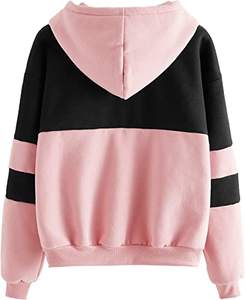 Womens Long Sleeves Pullover Fleece <b>Hoodie</b> - Product Image 2
