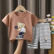 momo Nouveauté Tendance : Ensemble 2 Pièces Haut et Bas pour Enfants, 100% Coton, Qualité Supérieure, Idéal Été – Vente depuis le Bangladesh - Product Image 3