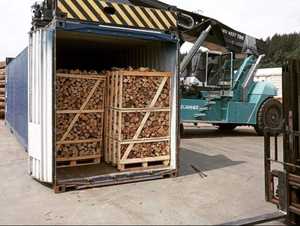 Bûches de bois de chauffage de qualité supérieure, séchées au four et assaisonnées, en bois dur varié, y compris chêne, épicéa, pin, teck, eucalyptus, bouleau frais, bois de meubles - Product Image 3