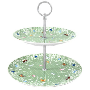 Soporte de pastel de acabado antiguo usado para bodas y eventos, soporte de pastel de Metal de diseño glorioso, soporte de servidor de pastel de forma redonda - Product Image 5