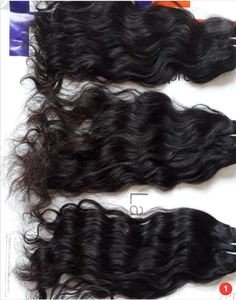 Extensiones de cabello Remy de la mejor calidad, cutículas onduladas naturales alineadas, cabello humano indio crudo a precio de fábrica - Product Image 5