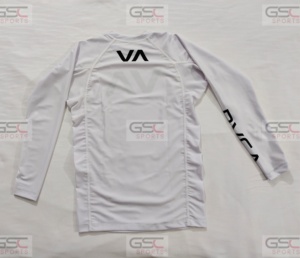 Camisa de compresión de capa base, protector antisarpullido BJJ, diseño personalizado, a precio de fábrica - Product Image 4