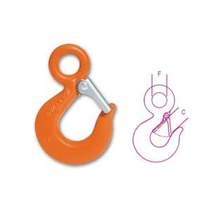 BETA-ROBUR High-Tensile Alloy Steel Wire <b>Rope</b> Eye Hooks - Product Image 2