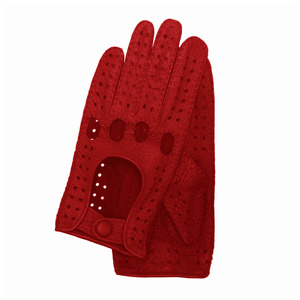 Gants de conduite classiques en cuir véritable: de haute qualité. Perforé, respirant et élégant. Personnalisation complète OEM/ODM. - Product Image 2