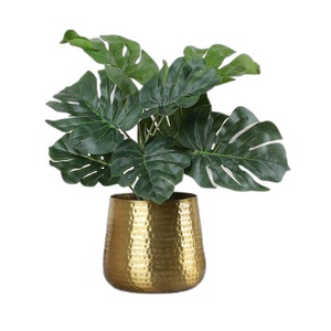 Hot Sale Plant <b>Pot</b> Silver Luxury Indoor Decor Modern Big <b>Large</b> Metal Wholesale Stand Garden Planters Flower Plant <b>Pots</b> for Plant - Product Image 5
