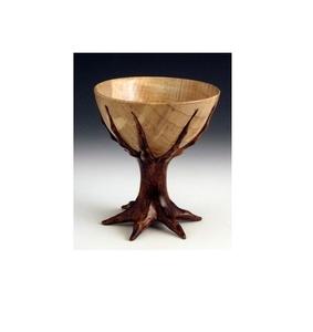 Outside <b>Sticker</b> Printed Wooden Noodles Serving Fruits Decoration Deep Bowl Handmade Rustic Salad Serving Bamboo Dough Bowl - Product Image 5