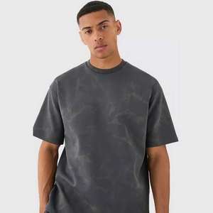 Conjunto de Dos Piezas de Camiseta Polo Informal de Manga Corta y Pantalones Cortos con Estampado Personalizado para Hombre, Transpirable y Novedoso - Product Image 3