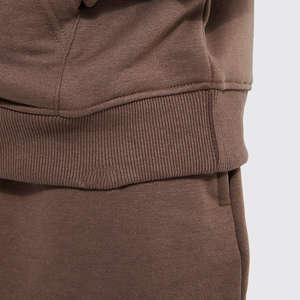 Ensemble de sweat à capuche personnalisé en molleton de coton blanc unisexe décontracté de haute qualité ensemble de shorts à capuche pour hommes 2026 - Product Image 4
