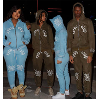Sudadera con capucha de algodón 100% transpirable y ecológica para mujer, con cremallera completa, elástica, estilo urbano, para otoño-invierno 2024