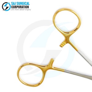 Soporte de aguja quirúrgica Mango ergonómico de acero alemán para control de precisión durante procedimientos largos Cómodo - Product Image 2