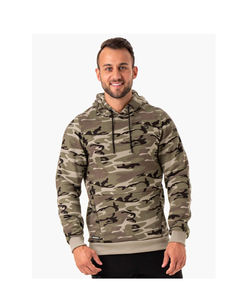 Sudadera con Capucha con Estampado de Jungla, Estilo Urbano, Tejido Grueso, 100% Algodón, Sudadera con Capucha y Cremallera, Estilo Vintage, Doble Capa, Personalizada para Hombre - Product Image 1